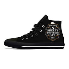 Shelby Company-zapatillas de tela Peaky Blinders para hombre y mujer, zapatos informales clásicos a la moda, zapatillas ligeras y transpirables con estampado 3D 2024 - compra barato