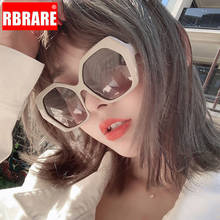 RBRARE Retro Polygon Sunglasses Women Oversized Glasses For Women/Men Luxury Sunglasses Women Vintage Oculos De Sol Feminino 2024 - buy cheap