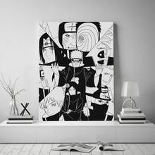 Póster sin marco, pintura al óleo de Anime japonés, papel tapiz Akatsuki, decoración para sala de estar, arte de pared, lienzo, pinturas, pegatinas, murales 2024 - compra barato