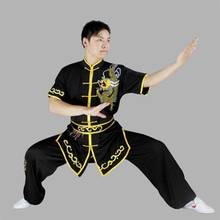 Wushu roupa uniforme wushu traje kung fu uniforme roupas de artes marciais uniforme dragão chinês guerreiro traje exercício ta2083 2024 - compre barato