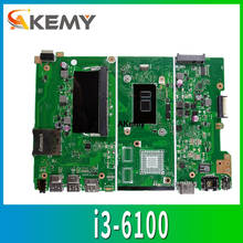 X441UV X441UA материнская плата для ASUS X441U X441UV X441UAK F441U A441U материнская плата для ноутбуков оригинальная материнская плата i3-6100 2024 - купить недорого