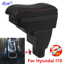 Para hyundai i10 braço para hyundai i10 carro caixa de apoio braço interior peças especiais retrofit centro caixa armazenamento superfície curvada 2024 - compre barato