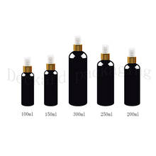 100ml 150ml 200ml 250ml 300ml Gold collar spray pump makeup Plastic bottles,perfume cosmetic mist sprayer container packaging 2024 - buy cheap