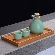 1 pote de 2 copos de cerâmica, conjunto de copos vintage para xícaras de licor japonês 2024 - compre barato