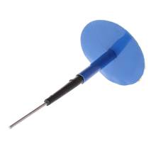 Remendo cogumelo para pneus 24 peças, 4mm, ferramenta de reparo de punção de pneu para carro e motocicleta, borracha natural + metal, reparação de pneus azul 2024 - compre barato