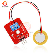 Sensor de módulo piezoeléctrico de cerámica de 3,3 V/5V, controlador analógico, suministros de componentes electrónicos, Sensor para Arduino R3 2024 - compra barato