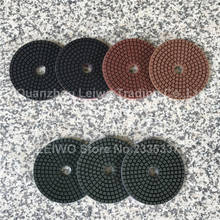 Diamond Wet Polishing Pad 4 inch B Grade Circle Polishing Wheel for Granite Marble Stone Resin Polish Pad Thickness 3 mm 2024 - buy cheap