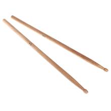 1Pair 5A Oak Wood Durable Drumstick Kid Jazz Drum Sticks Electronic Drums Stick 2024 - buy cheap