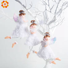 Ornamentos multi bonecos de anjo para natal 1 peça, enfeites fofos para casa, festa de natal, árvore de natal, presentes de decoração para crianças 2024 - compre barato