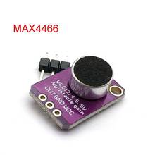 GY-MAX4466 MAX4466 Electret Microphone Amplifier Module Adjustable Gain OUT GND VCC Amplifier Board 2.4-5V LED Indicator Board 2024 - buy cheap