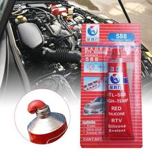 100g Super Strong Adhesive Glue High Temperature Sealant RTV Red Fastening Glue for Car Vehicle Motor Gap Seal Repair Tools 2024 - buy cheap