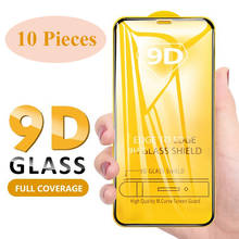 Protector de pantalla de vidrio templado para Xiaomi, película curvada de cobertura completa 9D para Redmi Note 10 Pro Max 10S 9 9S 9A 9C 9T 8 8A 8T 2024 - compra barato