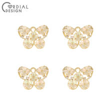 Diseño de Cordial 30 piezas 16x21MM accesorios de joyería/forma de mariposa/dijes DIY/efecto de resina/colgantes/accesorios y componentes de joyería 2024 - compra barato