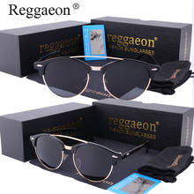 Reggaeon-gafas de sol polarizadas para hombre y mujer, lentes de sol polarizadas con montura de Metal, UV400 2024 - compra barato