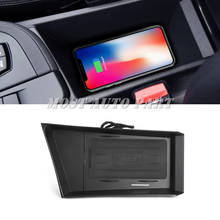 Wireless Car Charger Phone Fast Charger Pad Storage Box For BMW X1 F48 X2 F39 2018-2021 LHD The Phone With QI Wireless Charging 2024 - buy cheap