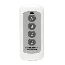 Interruptor de Control remoto de código EV1527, 433MHz, 4 botones, Transmisor RF, llave inalámbrica para abridor de puerta de garaje de casa inteligente 2024 - compra barato