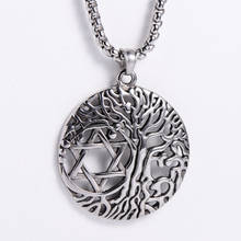 Tree of Life Wisdom Tree Stainless Steel Men And Women Pendant Necklaces Chain Punk for Male Jewelry Creativity Gift Wholesale 2024 - buy cheap