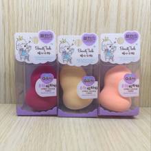 Esponja de maquillaje suave hidrofílica BB Cream Beauty Egg Puff Wet Dry Dual Use Face base en polvo calabaza cosmética, venta al por mayor 2024 - compra barato