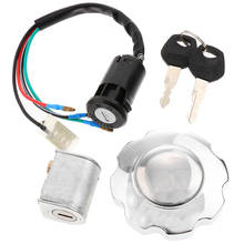 Interruptor de encendido de motocicleta de Metal resistente al agua, 2 llaves y tapa de combustible para Honda CG125, ZJ125 2024 - compra barato