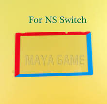1 шт., защитная пленка для экрана Nintendo Switch, закаленное стекло, цветная ультразащитная пленка для консоли NS Switch 2024 - купить недорого