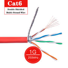 RJ45 Cat6 Network Cable SFTP Conector RJ 45 Internet Lan Cable  For Laptop Router Ethernet Patch Cord 10m 20m 30m 50m 100m 305m 2024 - buy cheap