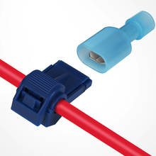 40Pcs/20pcs T-Tap Wire Connectors Quick Electrical Cable Connectors Snap Splice Lock Wire Terminals Crimp Hand Tool Set 2024 - buy cheap