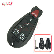 Kigoauto #9 fobik key cover M3N5WY783X 5 button with panic car replacement shell for Chrysler Dodge Jeep remote key case 2024 - buy cheap