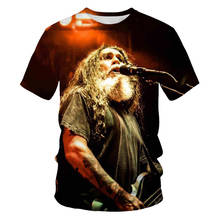 Camiseta con estampado 3D de cantante de guitarra para hombre, ropa informal de tendencia, moda de verano, 2021 2024 - compra barato