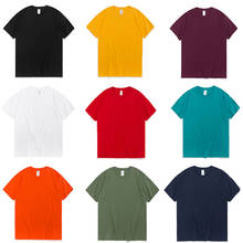 Новинка 2020, однотонная мужская футболка 15 цветов, модные футболки из 100% хлопка, летняя футболка с короткими рукавами для мальчиков, футболка для катания на коньках, топы, размер S-M-L-XL 2024 - купить недорого