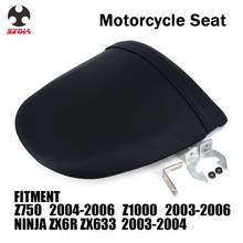 Funda de cuero para asiento trasero de motocicleta, para KAWASAKI Z750, Z1000, NINJA ZX6R, ZX633 2024 - compra barato