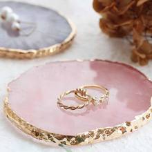 Jewelry Display Plate Resin Jewelry Necklace Ring Earrings Display Plate Tray Holder Dish Organizer Jewelry Accessories 2021 2024 - buy cheap