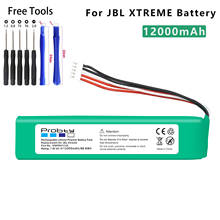 Bateria para alto-falante jbl xtreme, 12000mah, gsp0931134 2024 - compre barato