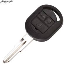 Jingyuqin 10 шт чехол для дистанционного ключа от машины оболочка для Buick 2003-2005 Excelle HRV авто ключ заготовки для Chevrolet Lacetti Uncut Blade 2BTN 2024 - купить недорого