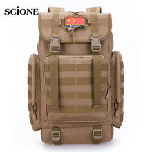 40L Men Tactical Bag Military Backpack Camping Rucksack Molle Travel Outdoor Sports Backpacks Army Hunting Hiking Bag XA375+WA 2024 - buy cheap