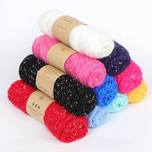 YOMDID Colourful Wool Yarn Snowflake Wool Soft DIY Sweater Scarf Hat Hand Knitting Yarn crochet para tejer Wool Thread Cotton 2024 - buy cheap