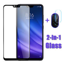 Cristal templado 2 en 1 para Xiaomi Mi 8 Lite, Protector de cristal templado para lente de cámara, cristal templado para Xiaomi Mi 9 Se 2024 - compra barato