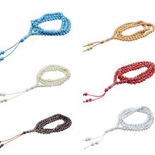 6 Colors Muslim Middle East Bracelets Tassel Pendant 99 Prayer Beads Chain Islamic Rosary 2024 - buy cheap