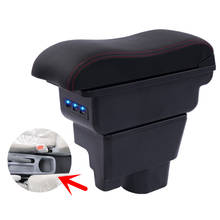 For Geely MK armrest box central Store content Storage box King kong armrest box with cup holder ashtray USB interface 2024 - buy cheap