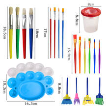 38pcs Mandala Dotting Tools Kits Painting Tools Kits Brushes Paint Tray Paint Brushes Rock Painting Canvas Rocks Fabrics Art 2024 - buy cheap