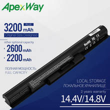 ApexWay 14,4 В 3200 мАч 4 ячейки VGP-BPS35 Аккумулятор для ноутбука Sony BPS35 VGP-BPS35A для VAIO Fit 14E VAIO Fit 15E Series 2024 - купить недорого