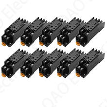 10pcs Lot 10 Mini Relay Socket Base PYF08A For H3Y-2 timer relay MY2NJ 2024 - buy cheap