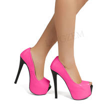 LAIGZEM Women Platform Heels Stiletto High Heels Wedding Party Club Zapatillas Zapatos Ladies Shoes Woman Large Size 43 44 50 52 2024 - buy cheap
