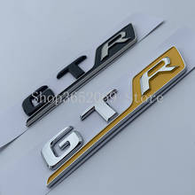 GTR GTS GTC Long Bond R S Badge Car Styling Emblem Logo for Benz AMG GT43 TG50 GT63 GLC63 A45 C63 Trunk Sticker Black Yellow Red 2024 - buy cheap