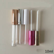 10ml Empty Lip Gloss tube,Gold,purple cap,Lip glaze tubes DIY lip balm cosmetic packing container 2024 - buy cheap