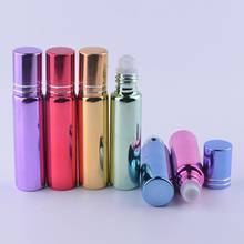 10ML Refillable Empty Roller Ball Bottle Glass Essential Oil Perfume Container 2024 - buy cheap