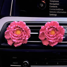 Perfume Vent Outlet Air Conditioning Bloom Flower Fragrance Clip Cute Creat Gift Car Air Freshener 2024 - buy cheap