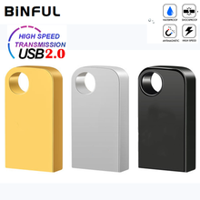 BiNFUL-Pendrive de Metal tipo C 2,0, unidad Flash Usb de alta calidad, resistente al agua, 64GB, 4GB, 8GB, 16GB, 32GB 2024 - compra barato