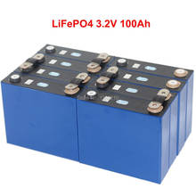 8PCS/lot LiFePO4 3.2V 100Ah Continuous Discharge 3C 300A For Home Solar Energy Storage  24V Battery Pack 2024 - buy cheap