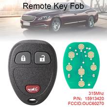 315Mhz 3 Buttons Remote Keyless Entry Remote Car Key Fob OUC60270 Fit for Chevrolet / Buick 2024 - buy cheap