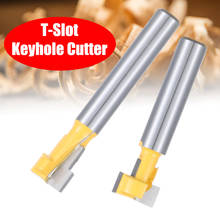 1PC Carbide T-Slot Keyhole Cutter Wood Router Bit Drilling Bits Screw Hole Lock Hole Milling Cutter Woodworking Carving Tool 2024 - buy cheap